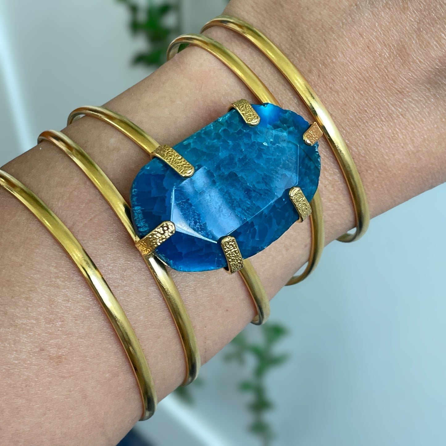 AZURE GEM CUFF